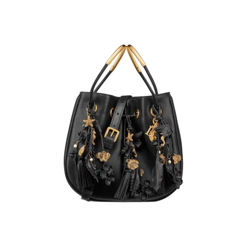 DIOR Телячья кожа Сумка Маленькая Женская Черная