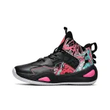 Чёрный, розовый, красный