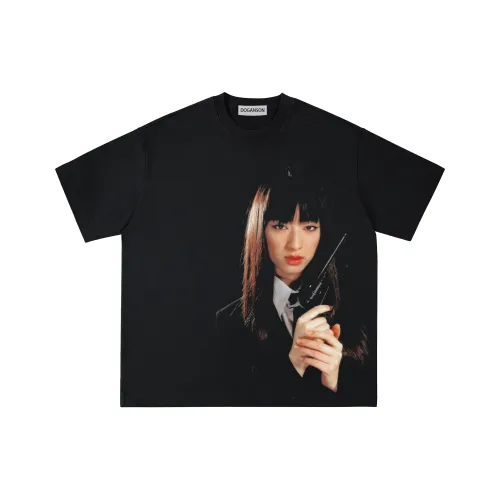 DOGANSON Черный Унисекс T-рубашки