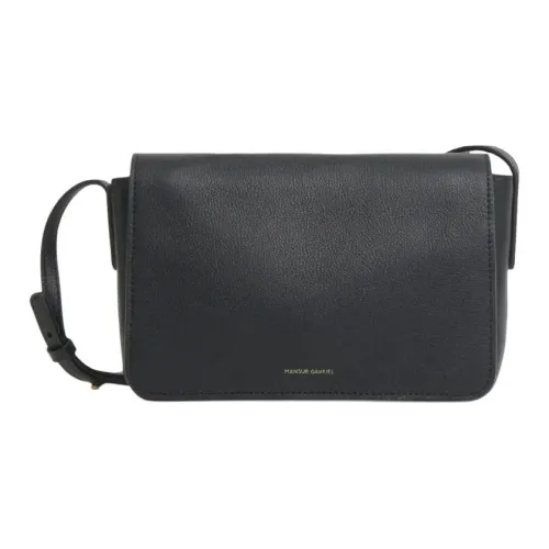 MANSUR GAVRIEL Телячья кожа Сумка через плечо Женская Черная