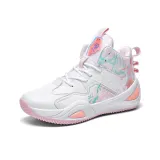 Бело-розовый - Флисовая подкладка