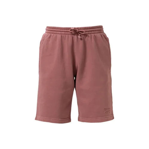 Reebok Мужские Повседневные Шорты Бордового Цвета