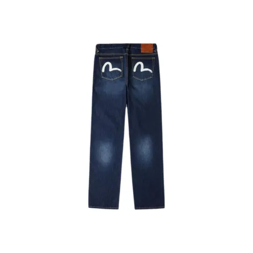 EVISU Джинсовый Синий Мужские Джинсы