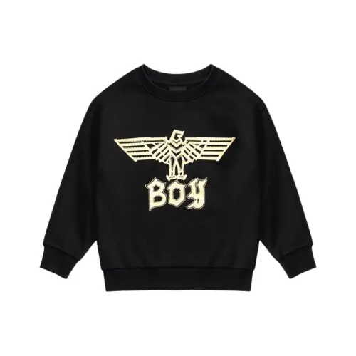 BOY JUNIOR Черный Kids Свитшоты