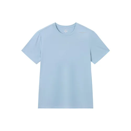 Erke Короткий рукав T-рубашки Мужской Mist Синий