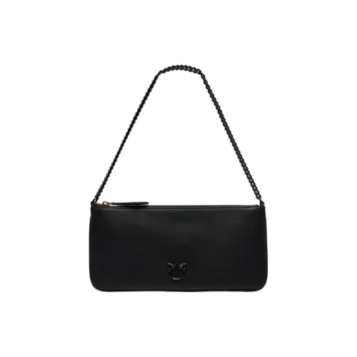 PINKO Кожа Плечевая сумка Женская Черная