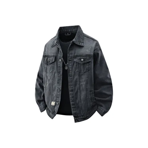 HIPHOPPUNKS Мужские Джинсовые Куртки