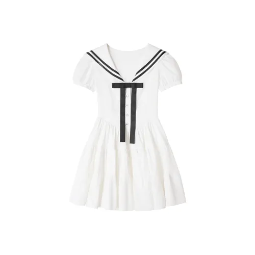 UENA Платье с складками и подолом женское