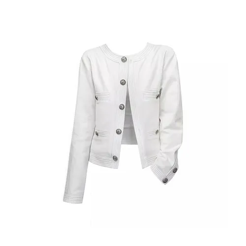 KKX Белый Женские Джинсовые Куртки