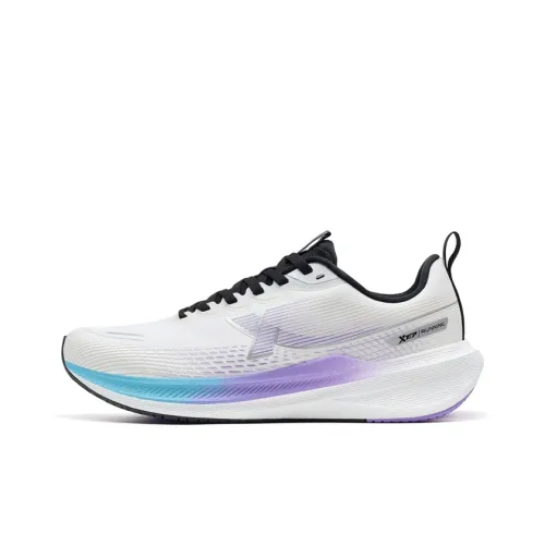 XTEP Kunpeng Беговые кроссовки Низкий Топ Парусный Белый Мистическое Царство Фиолетовый Мужской