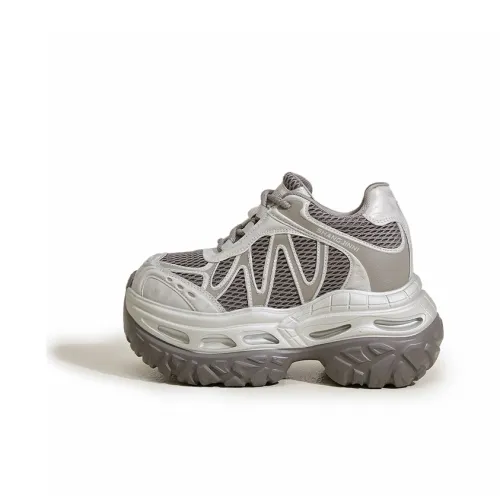 Milan Love Song Амортизаторы Устойчивые к истиранию Противоскользящие Низкий Топ Толстая подошва Кроссовки Женские