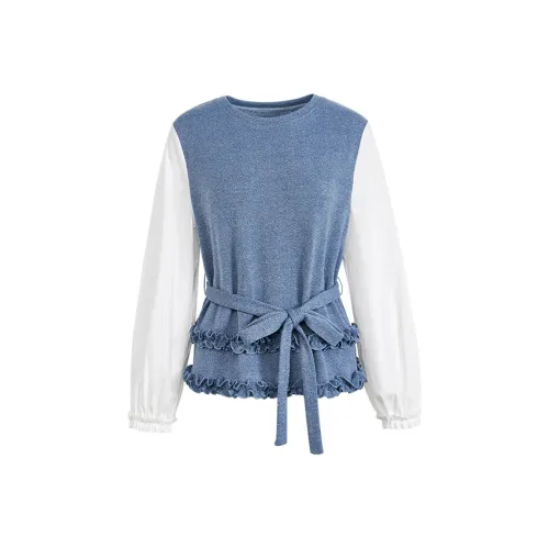 KUOSE Синий Женский Трикотаж