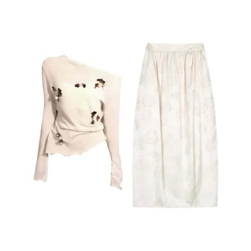 MARIE·COCO Топ+Юбка Женские Комплекты Юбка