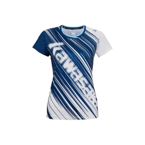 Kawasaki Бадминтон Джерси Женские Синий Белый