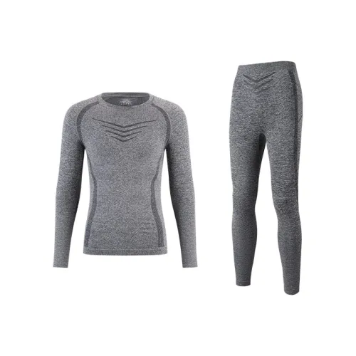 BMAI Lunar Eclipse Серый Рекомендуемый размер Up для свободного кроя Мужские Фитнес-комплекты