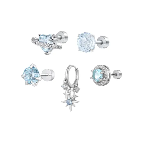 JianKai Серьги из титанового стального сплава Унисекс