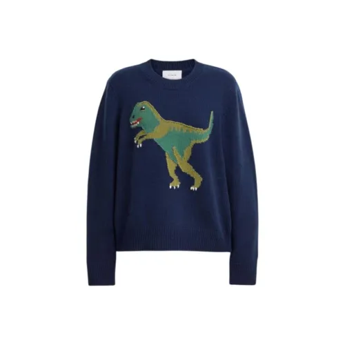 COACH Морской синий Женские Свитера