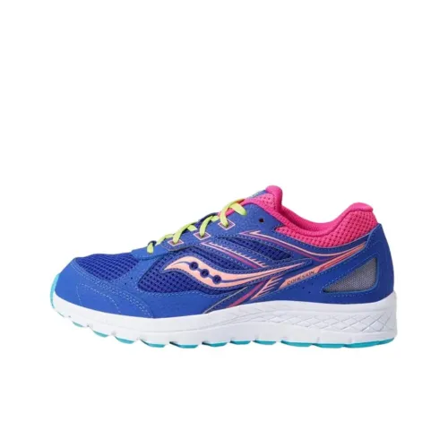 Saucony Cohesion 14 Core Low Top Детские беговые кроссовки Blue Teenagers