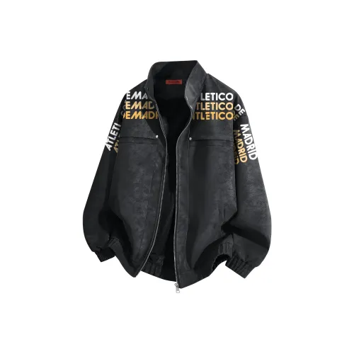 ATLETICO DE MADRID 1903 Кожа Куртка Куртка Унисекс