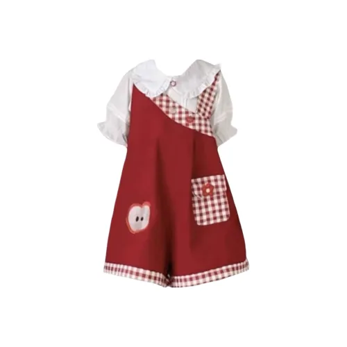 TIBINB Красный Женский Повседневный Костюм