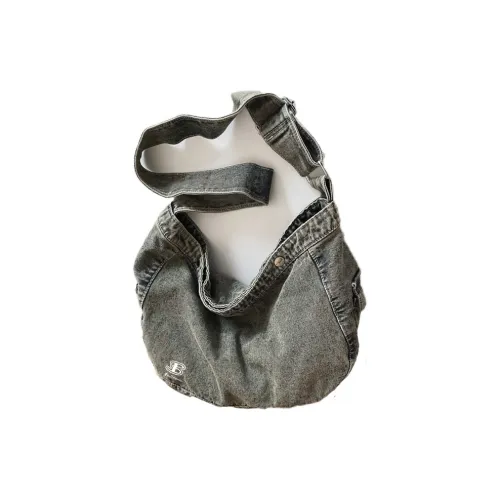 BEN SHERMAN Деним Сумка через плечо Стандартная Унисекс Многоцветная