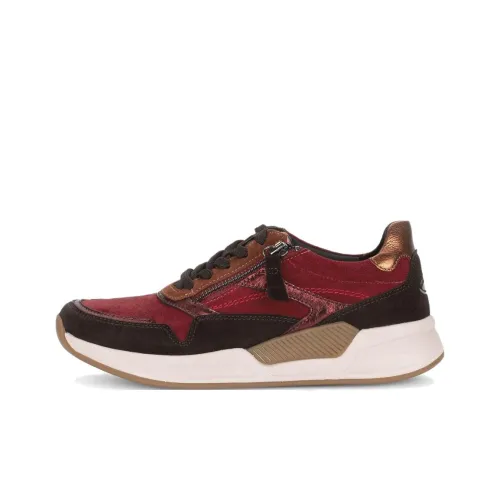 Gabor Rollingsoft Low Топ Повседневная обувь Женская Красная Черная