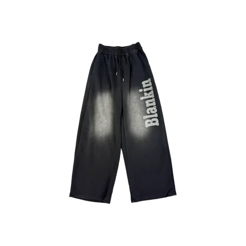 PGKZ Black Unisex Casual Pants PGKZ Черные Унисекс Повседневные Штаны