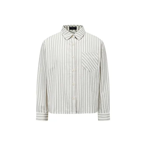 MOO TONAL Белый Унисекс Рубашки