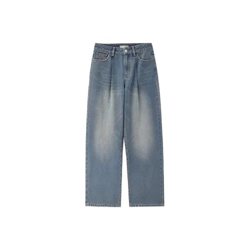 Giordano 62 Vintage Деним Синий Женские Джинсы