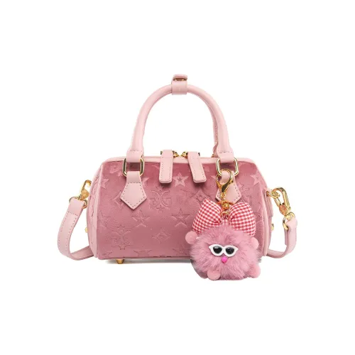 MISS GAIL Сумка через плечо из синтетической кожи сумка обычного размера женская велюр розовый