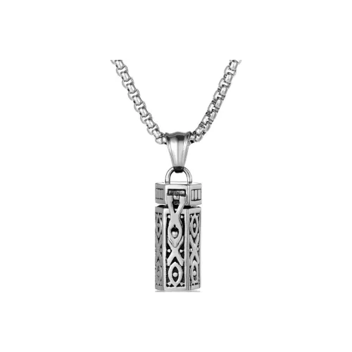 Quarqor Ожерелья из титанового стального сплава Мужской