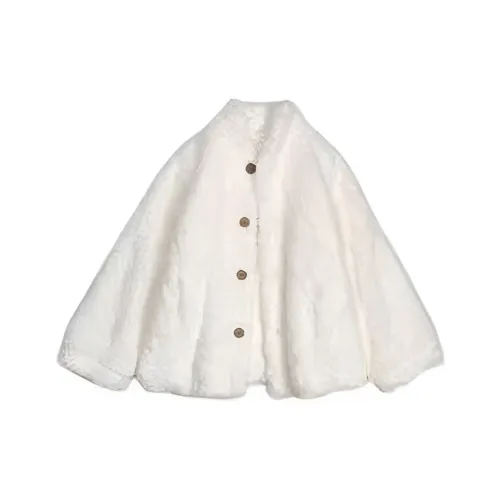 MCGB Белый Женские Бархатные Куртки