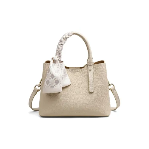 VINEY Корова Кожа Сумка Стандартная Женская Экрю