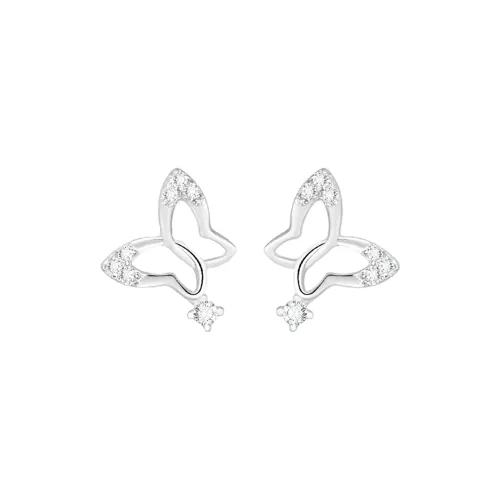 Серьги-гвоздики Heart Little Bear Alloy Женские