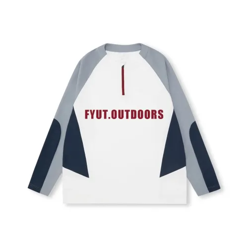 FYUT Серый Синий Унисекс T-рубашки