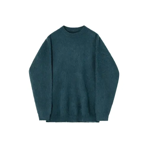 LPEF Мужской Зимний Утолщенный Базовый слой Корейский стиль Свободный крой Мягкий Плюшевый Трикотаж Унисекс