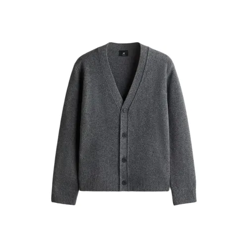 H M Темно-серый мужской трикотаж