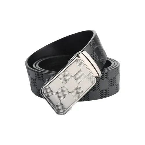 MH Ремни из натуральной коровьей кожи мужские 3,5 см