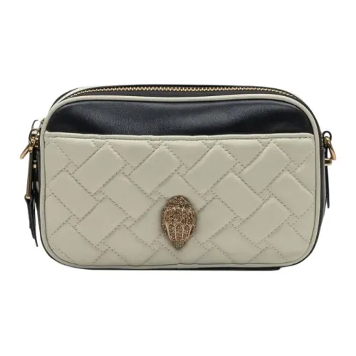 Kurt Geiger London Kensington Телячья кожа Сумка на плечо Женская Черный и Экрю