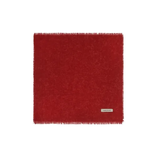 LONGCHAMP Кашемир Палантины Женские Red