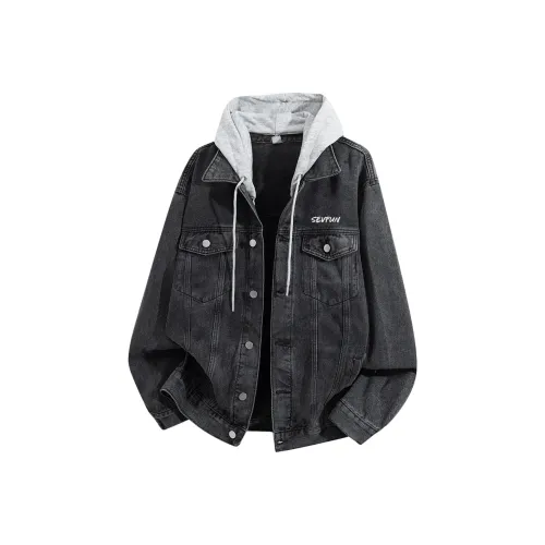 7 SEVFUN Унисекс Джинсовые куртки
