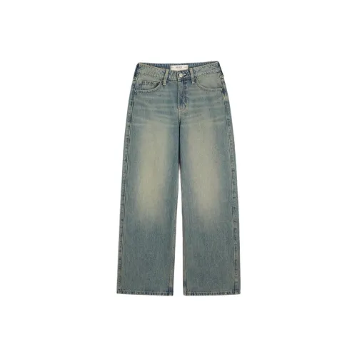 Hollister Blue Women's Jeans Hollister Синий Женские Джинсы