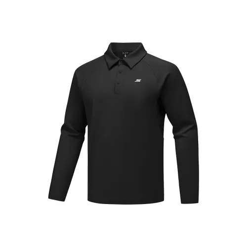 Skechers Charcoal Black 0018 Мужская Поло