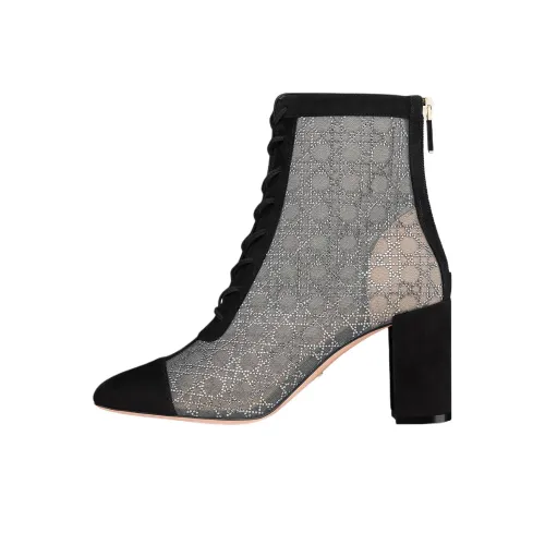 DIOR Naughtily D Ботильоны 8 см Женские Черный