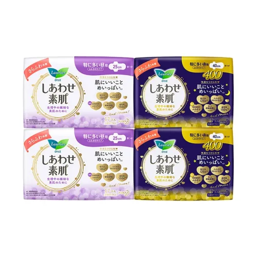 Laurier Дышащий хлопок Мягкий и Прочный All Day и Night Набор салфеток для лица Мягкий и Дружественный к коже