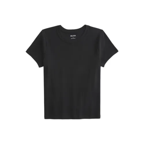 Hollister Черные Женские T-рубашки