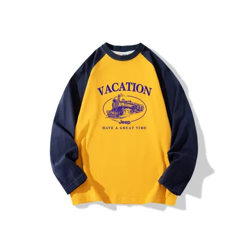 JEEP Длинный рукав Т-рубашка Подростки