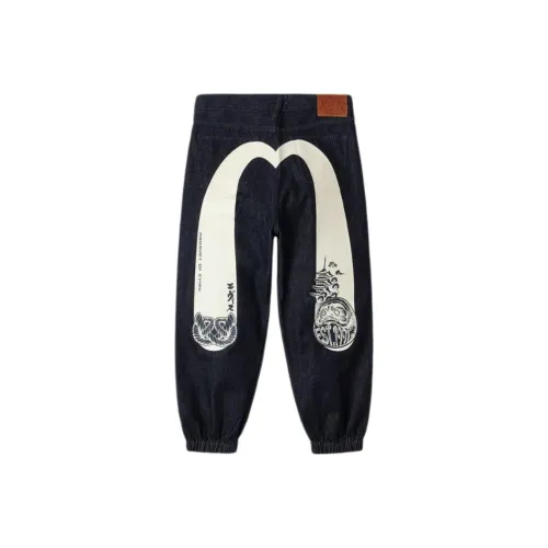 EVISU Джинсовый Синий Мужские Джинсы