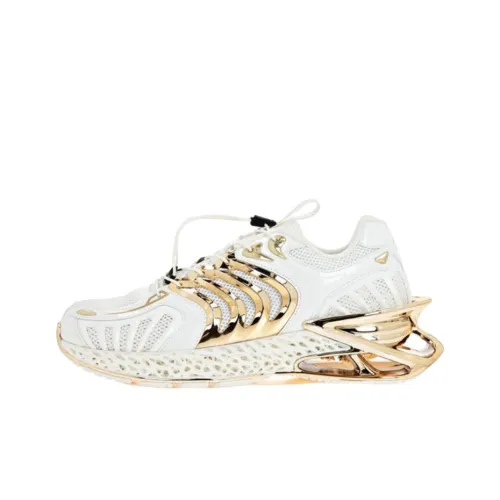 PLEIN SPORT Низкий топ Повседневная обувь Унисекс Белый