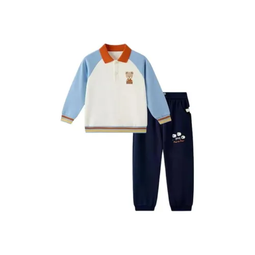 PAW IN PAW Cartoon Bear Повседневная спортивная одежда 2 предмета комплект для детей